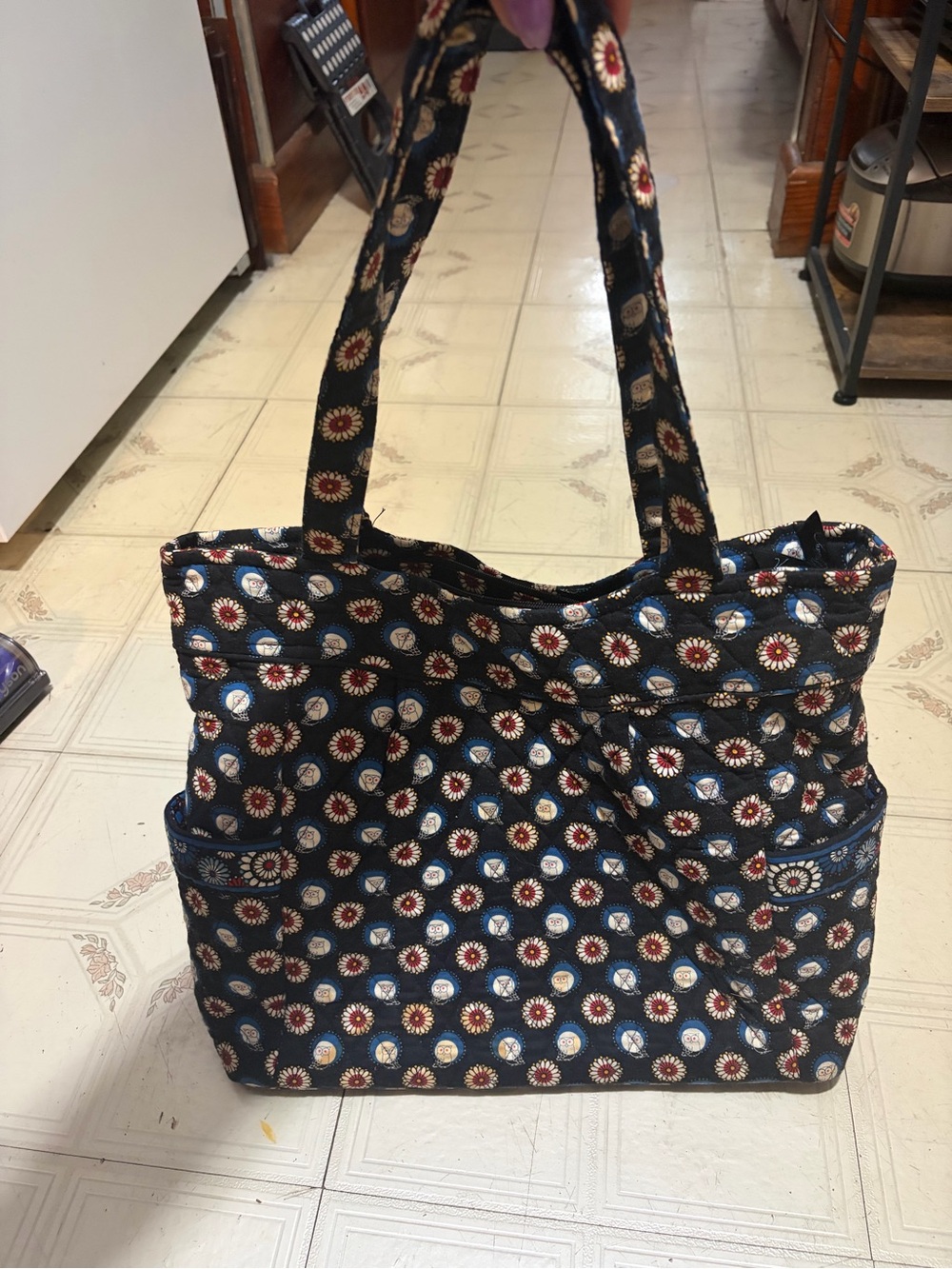 Vera Bradley Night Owl Tote Bag